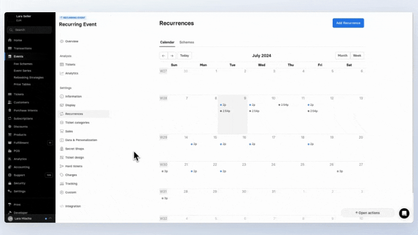 Recurring Events_Adjustment